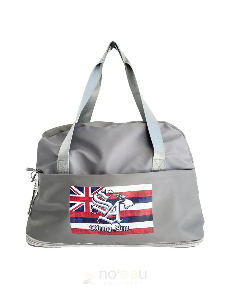 STRONGARM HAWAIIANS - Hae Hawaiʻi Gray Travel Bag - Noʻeau Designers