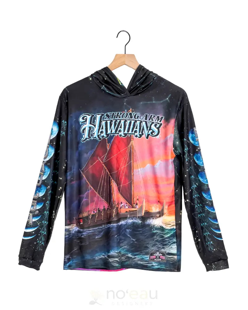 Strongarm Hawaiians - Hokulea Sub Dye Hoodie Men’s Clothing
