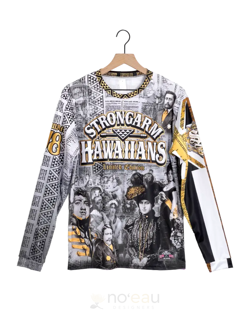 Strongarm Hawaiians - How Would They Feel Gold Sub Dye Long Sleeve Men’s Clothing