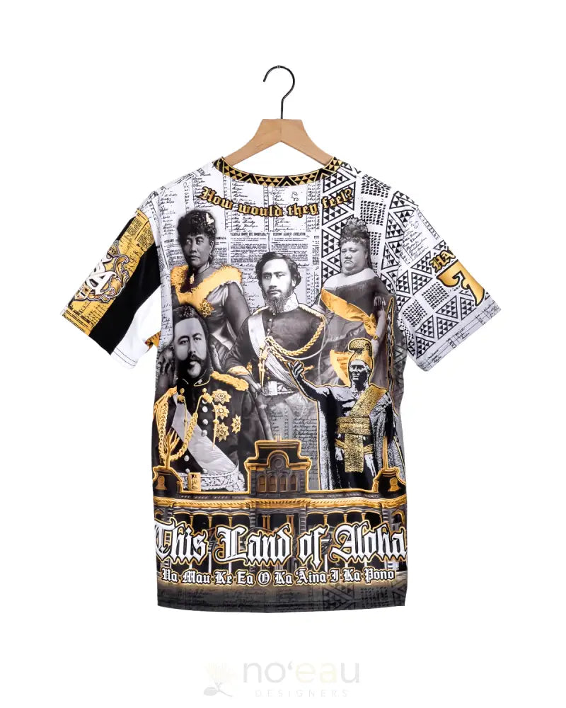 Strongarm Hawaiians - How Would They Feel Gold Sub Dye T-Shirt Men’s Clothing