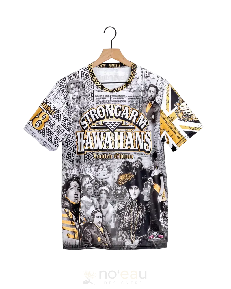 Strongarm Hawaiians - How Would They Feel Gold Sub Dye T-Shirt Men’s Clothing