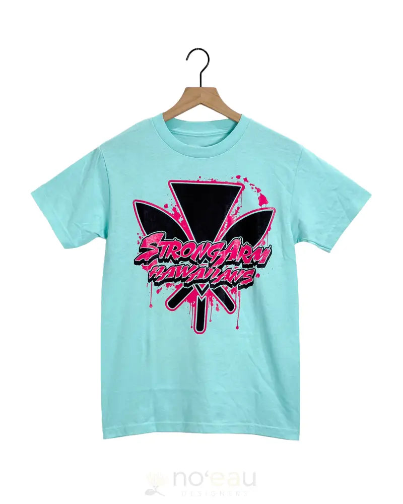 STRONGARM HAWAIIANS - Hawaiians Kahili Teal T-Shirt MEN’S CLOTHING
