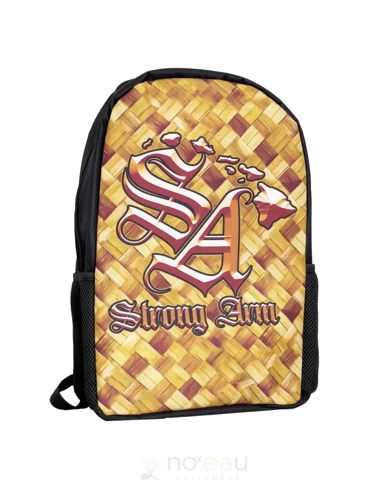 STRONGARM HAWAIIANS - Lauhala Backpack - Noʻeau Designers