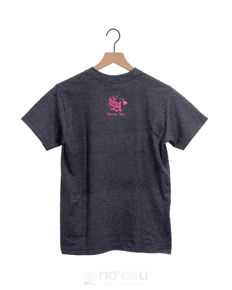 Strongarm Hawaiians - Less Pilikia Gray T-Shirt Men’s Clothing