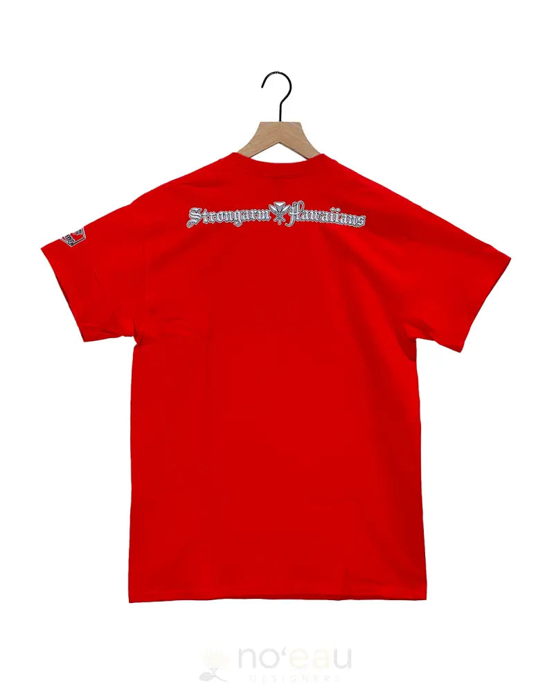 STRONGARM HAWAIIANS - Strongarm Logos Cotton T-Shirt MEN’S CLOTHING