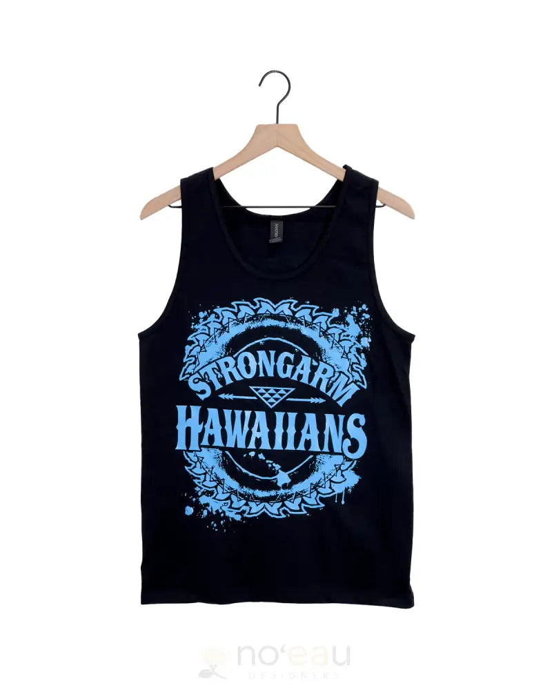 Strongarm Hawaiians - Mano Black Tank Top Men’s Clothing