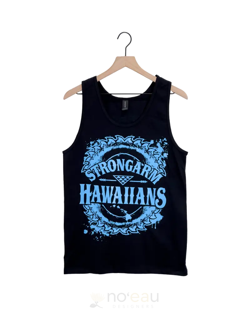 Strongarm Hawaiians - Mano Black Tank Top Men’s Clothing