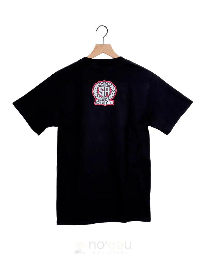 STRONGARM HAWAIIANS - Never Apologize Black/Red T-Shirt MEN’S CLOTHING
