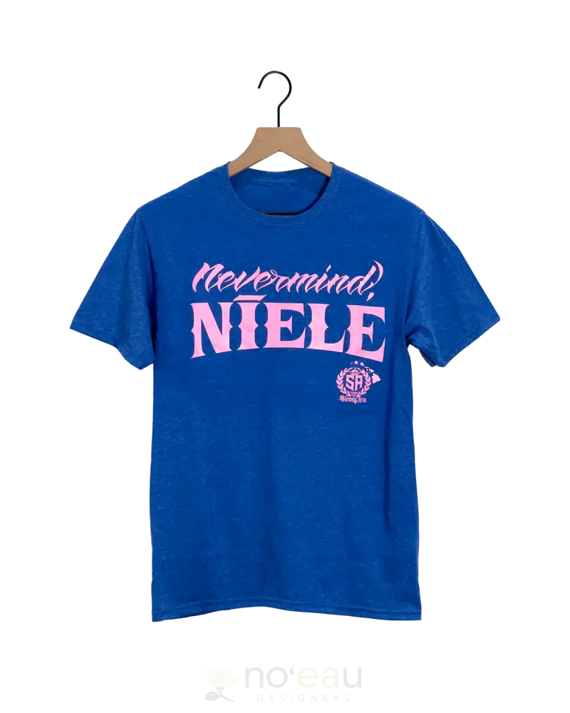 Strongarm Hawaiians - Never Mind Nīele Tshirt Women’s Clothing