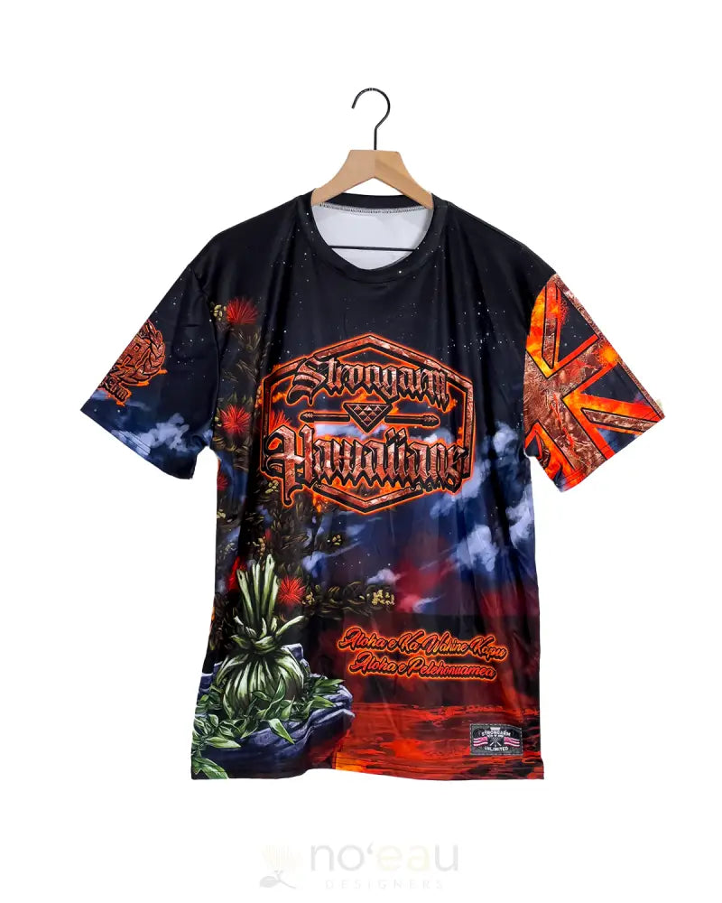 STRONGARM HAWAIIANS- Pele 2.0 Sub Dye T-Shirt