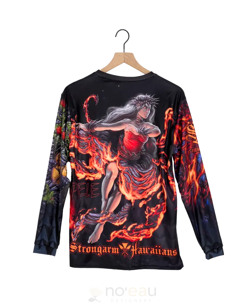 Strongarm Hawaiians - Pele Sub Dye Long Sleeve Men’s Clothing