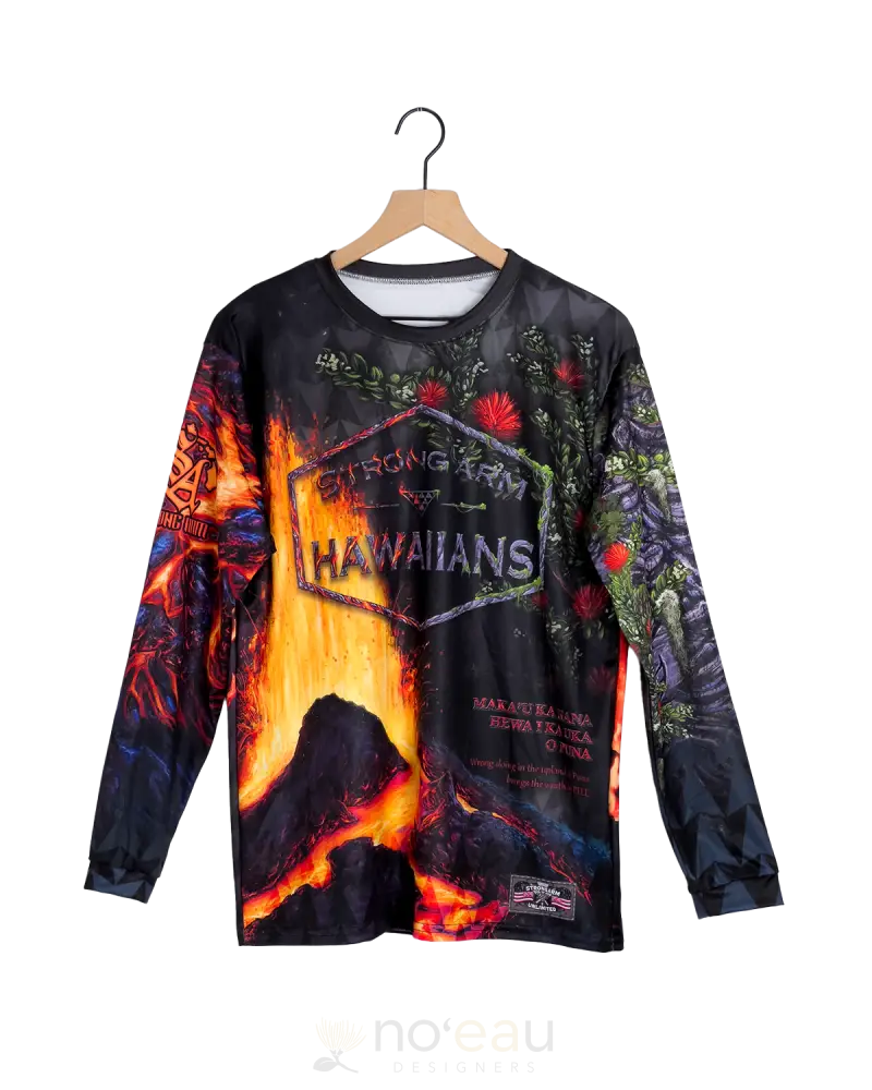 Strongarm Hawaiians - Pele Sub Dye Long Sleeve Men’s Clothing