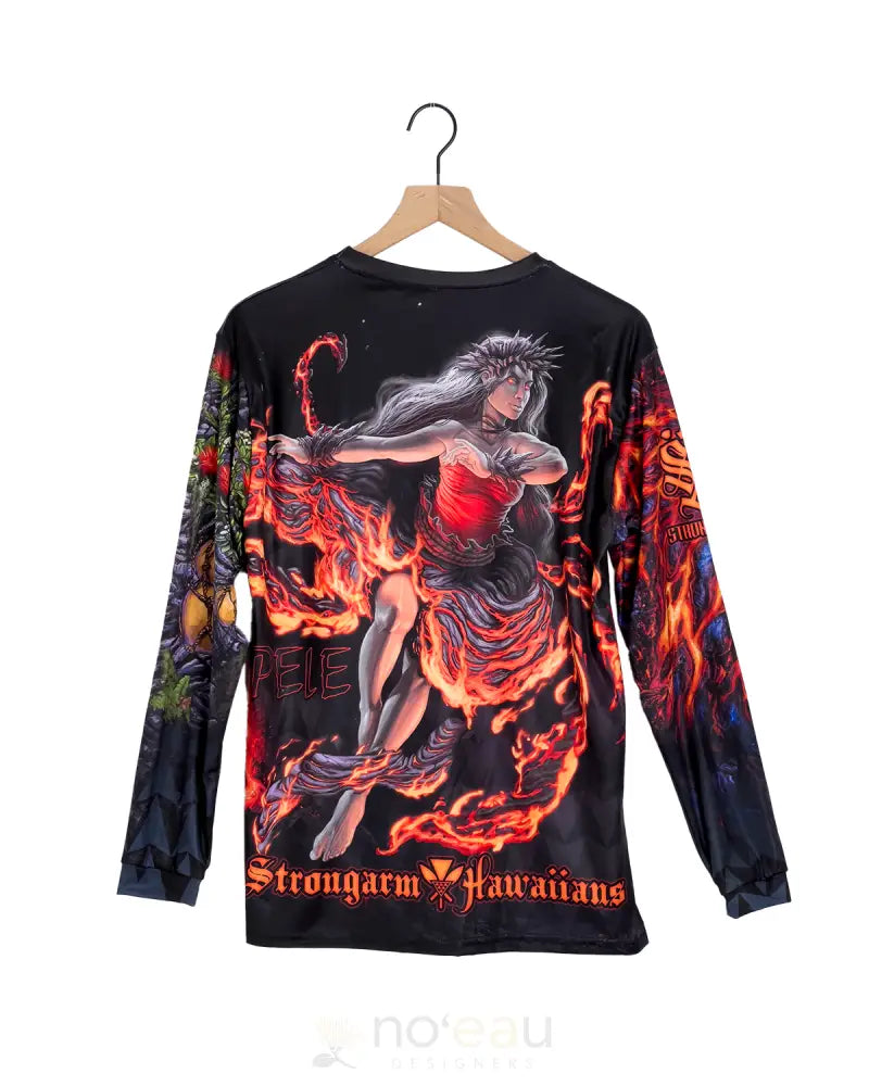 Strongarm Hawaiians - Pele Sub Dye Long Sleeve Men’s Clothing