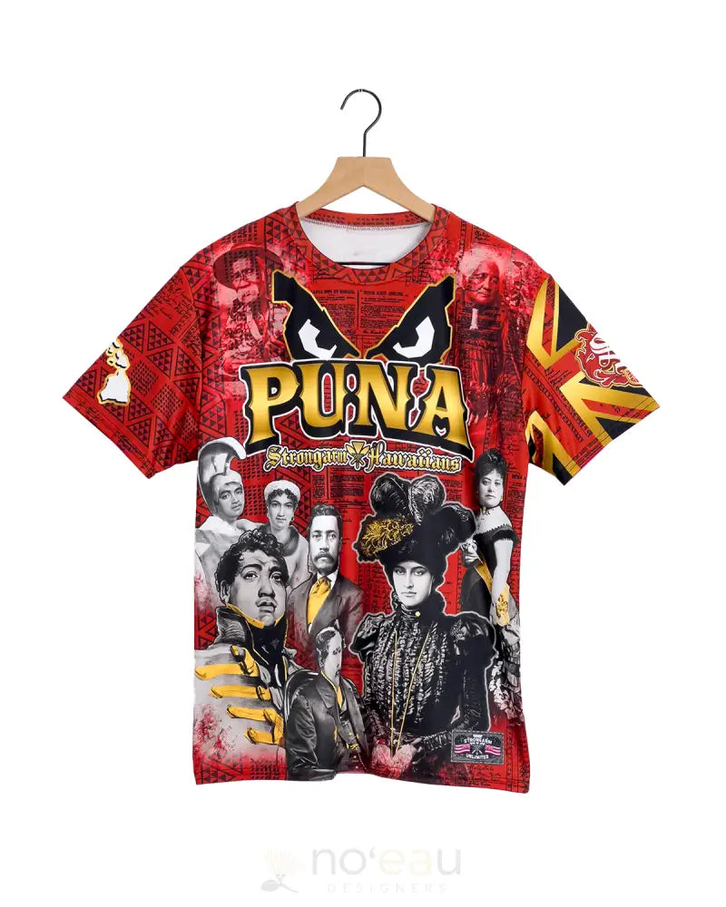 STRONGARM HAWAIIANS - Puna Red Sub Dye T-Shirt MEN’S CLOTHING