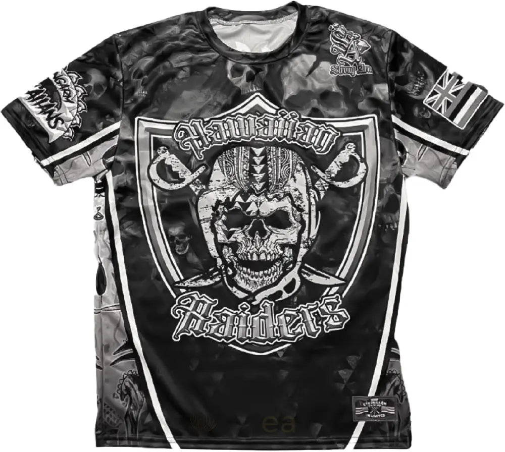 STRONGARM HAWAIIANS - Raiders Sub Dye Shirt - Noʻeau Designers