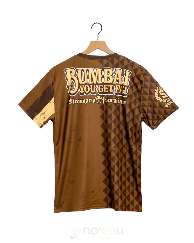 STRONGARM HAWAIIANS - Respect the Kupuna Brown Sub Dye T-Shirt MEN’S CLOTHING