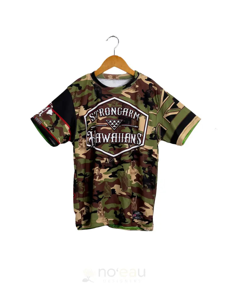 STRONGARM HAWAIIANS - Royal Camo Keiki Sub Dye Tee - Noʻeau Designers