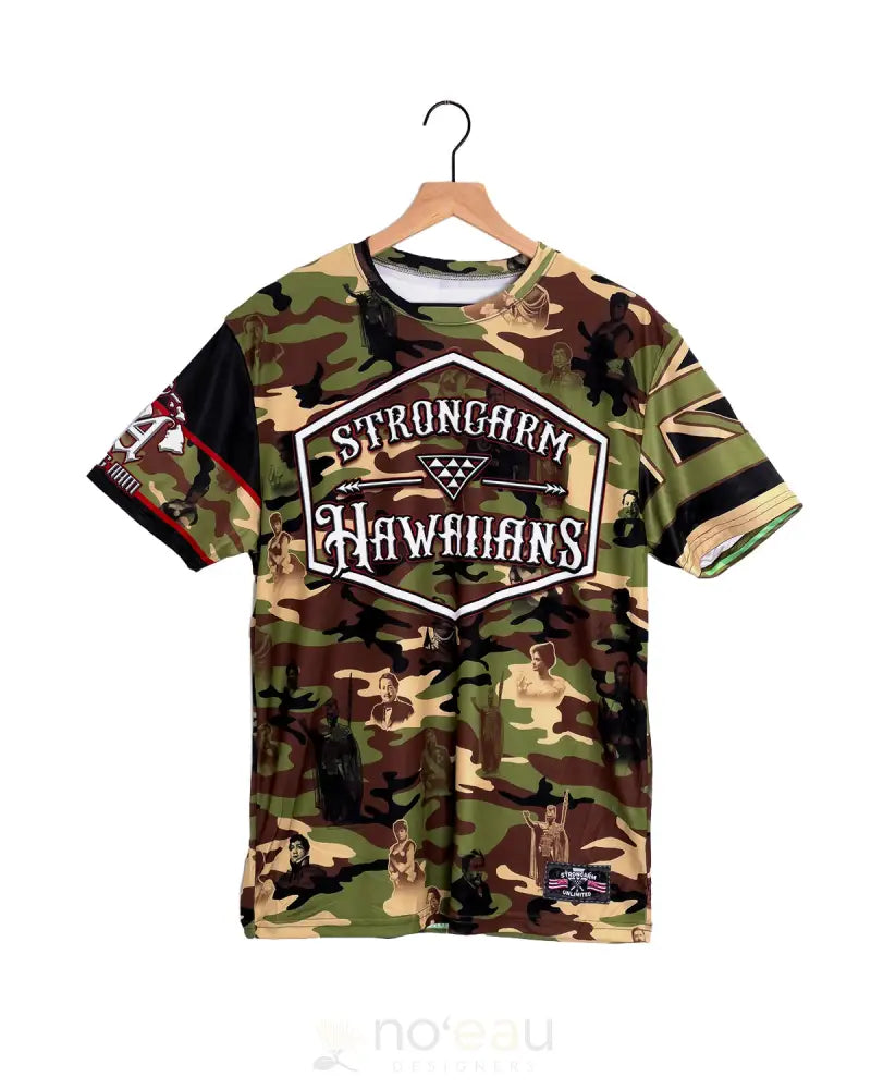 STRONGARM HAWAIIANS - Royal Camo Sub Dye Tee - Noʻeau Designers