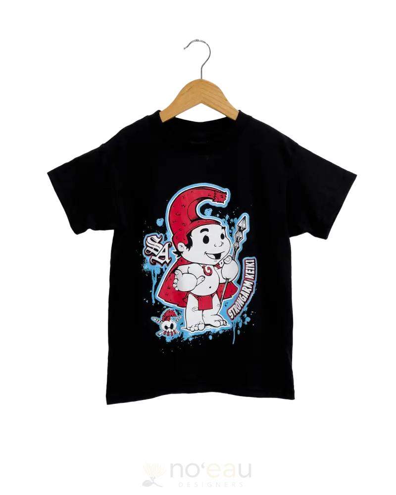 Strongarm Hawaiians - Sa Strongarm Black Keiki T-Shirt Kid’s Clothing