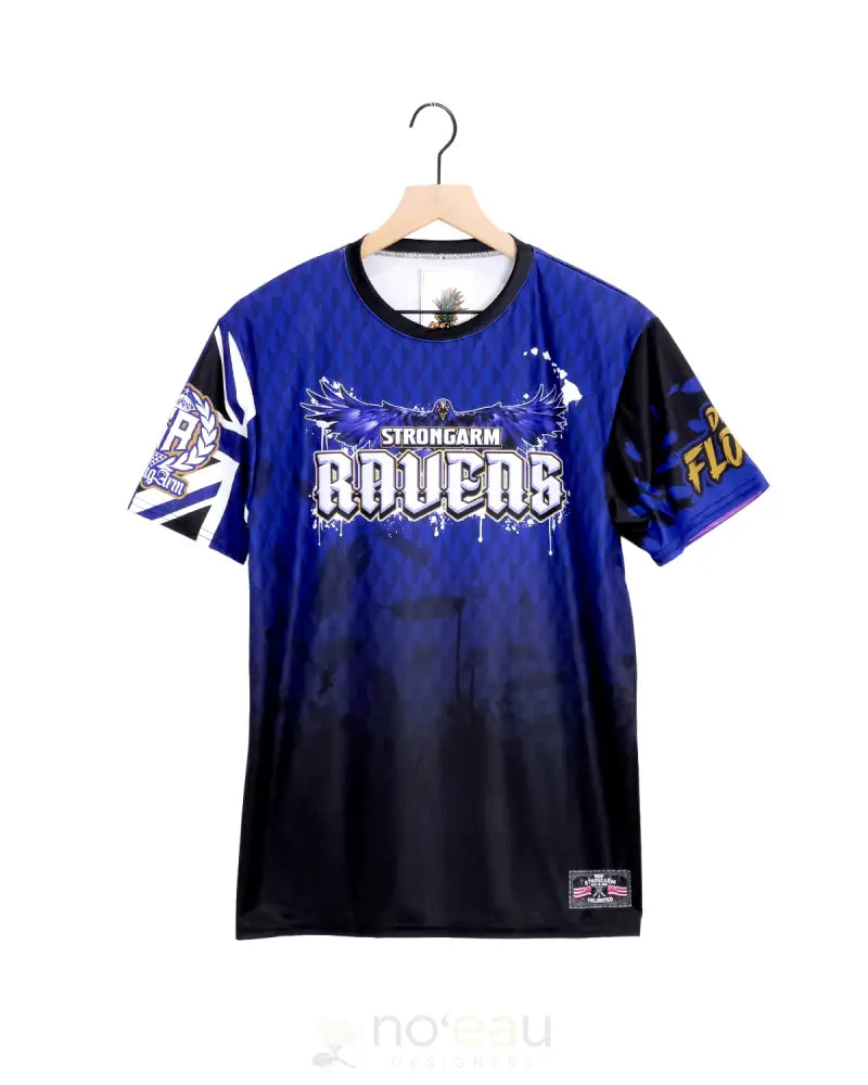 Strongarm Hawaiians - Sa Ravens Sub Dye T-Shirt Men’s Clothing