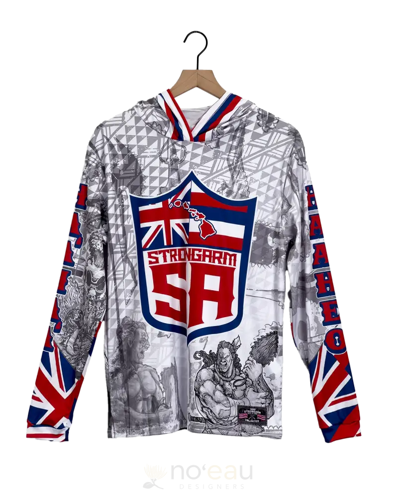 Strongarm Hawaiians - Sa Warrior Sub Dye Hoodie Men’s Clothing