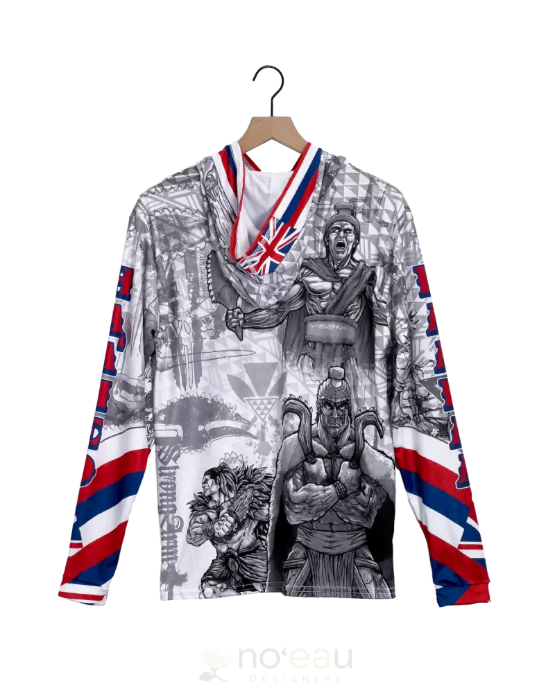 Strongarm Hawaiians - Sa Warrior Sub Dye Hoodie Men’s Clothing