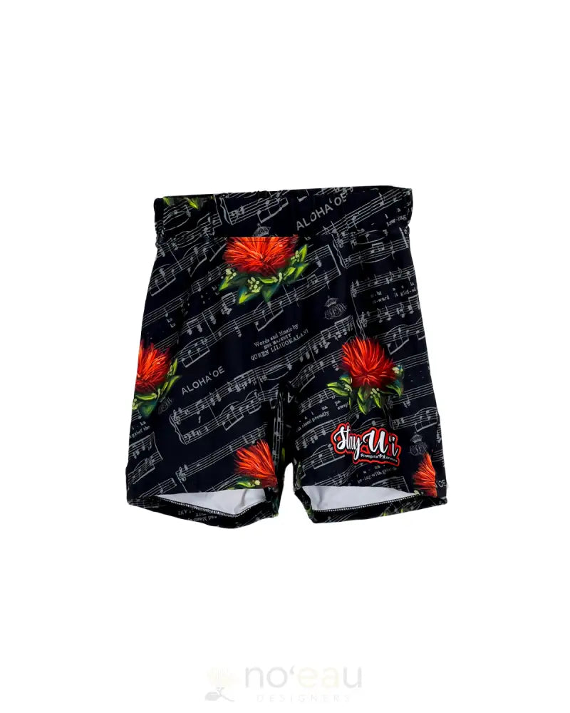 STRONGARM HAWAIIANS Stay Uʻi Aloha Oe Biker Shorts WOMEN’S CLOTHING