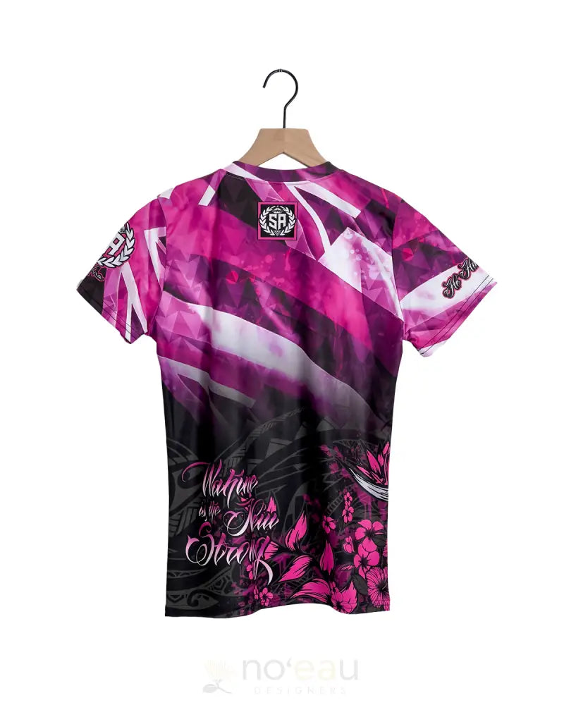 Strongarm Hawaiians - Stay Ui Hawaiian Tribal Pink/Black Sub Dye Women’s Clothing