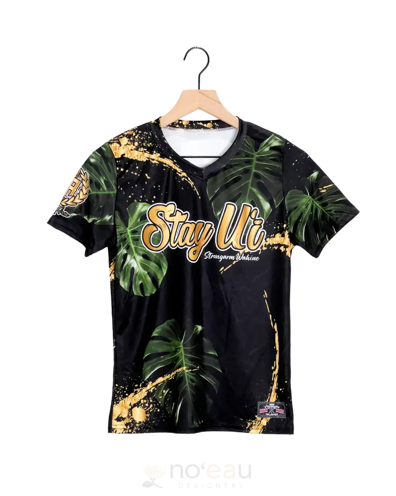 Strongarm Hawaiians - Stay Uʻi Womenʻs Black Sub Dye Women’s Clothing