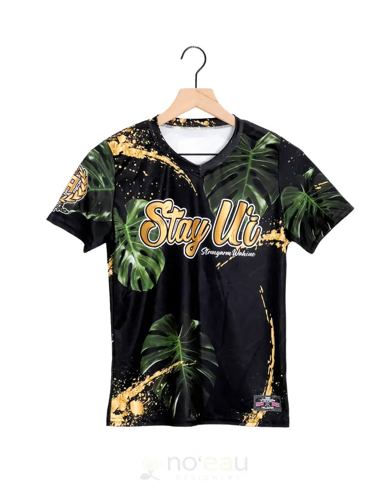 Strongarm Hawaiians - Stay Uʻi Womenʻs Black Sub Dye Women’s Clothing