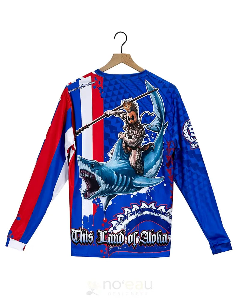 STRONGARM HAWAIIANS - Waianae Retro Long Sleeve Sub Dye MEN’S CLOTHING