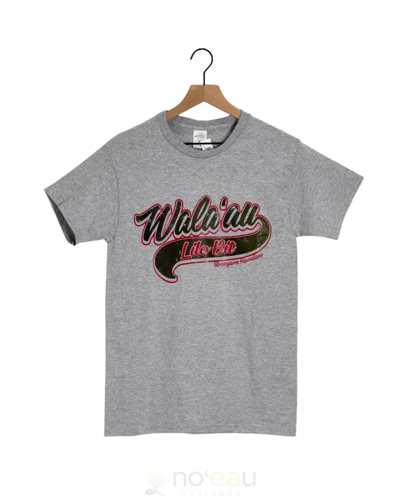 STRONGARM HAWAIIANS - Wala'au Grey (D/R) T-Shirts - Noʻeau Designers