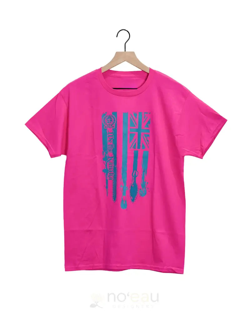 Strongarm Hawaiians - We The Kanaka Pink/Teal Shirt Men’s Clothing