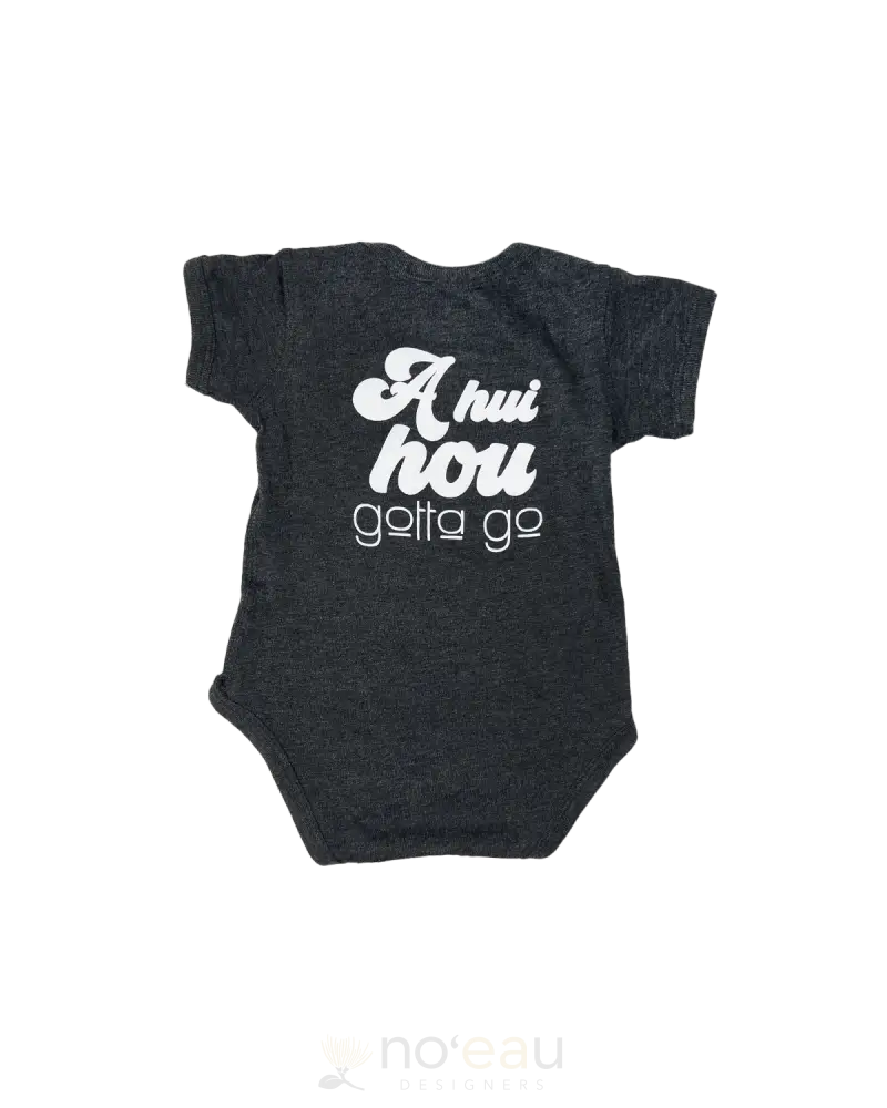 The Keiki Dept - A Hui Hou Gotta Go Vintage Navy Keiki Onesies Kid’s Clothing