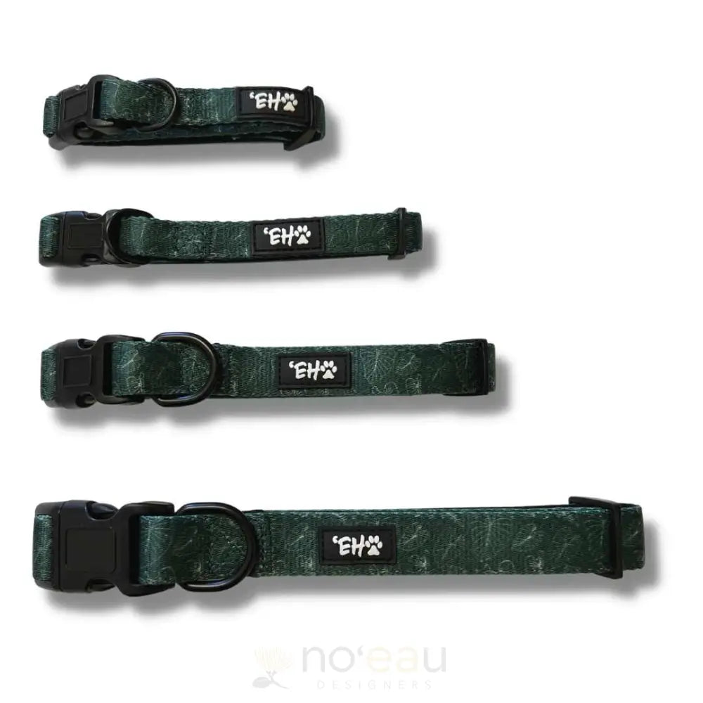 THE KEIKI DEPT - Green Kalo Doggie Collar - Noʻeau Designers