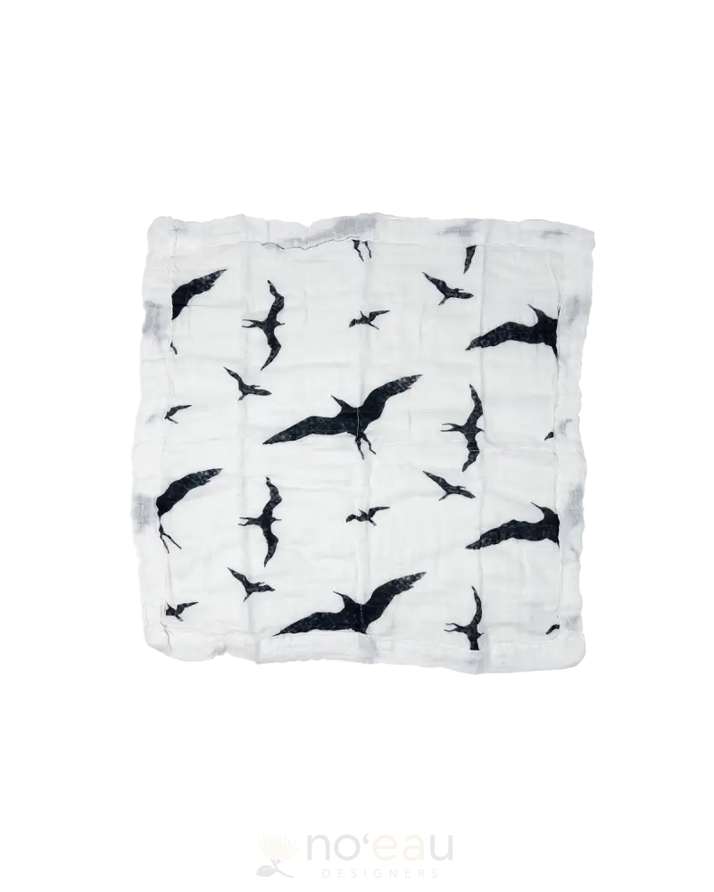 The Keiki Dept - Iwa Bird Security Blanket White Kids Items