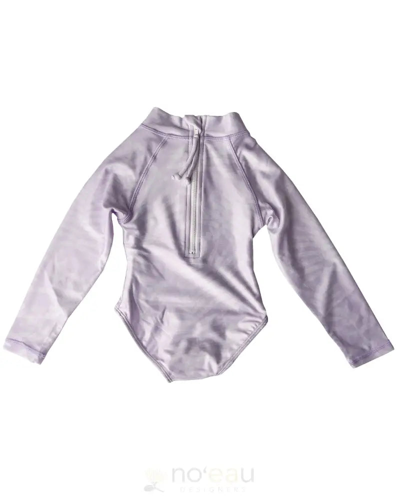 THE KEIKI DEPT - Neke Eco-Friendly Girls Purple Swimsuit - Noʻeau Designers