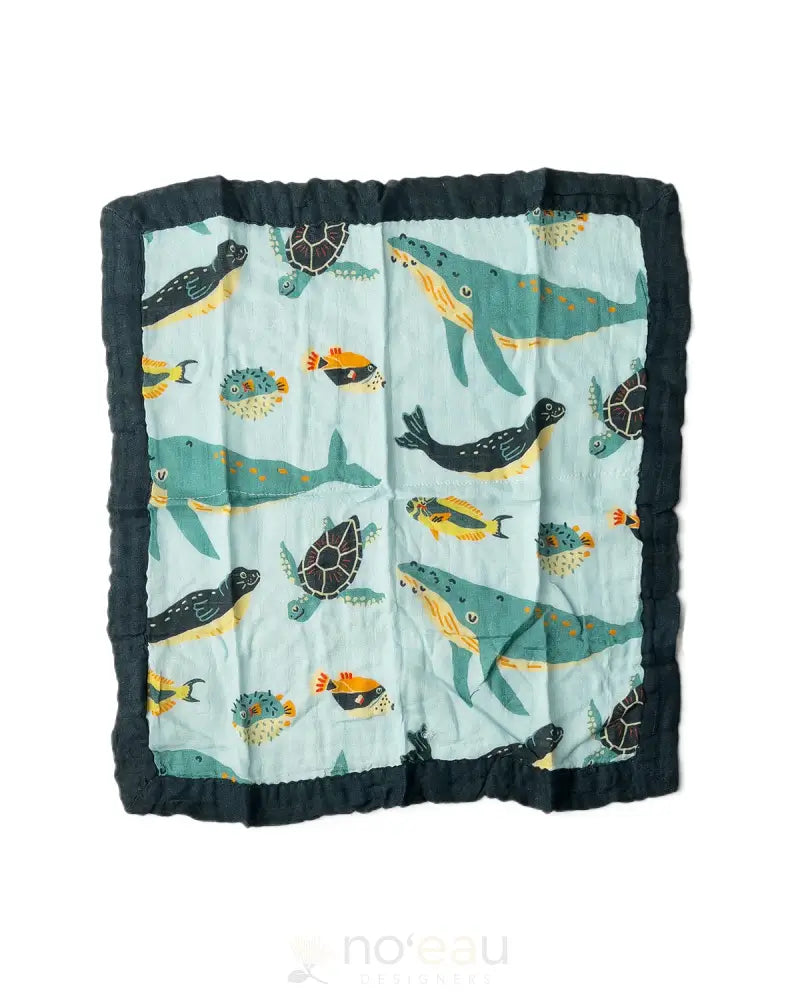 THE KEIKI DEPT - Ocean Friends Security Blanket - Noʻeau Designers