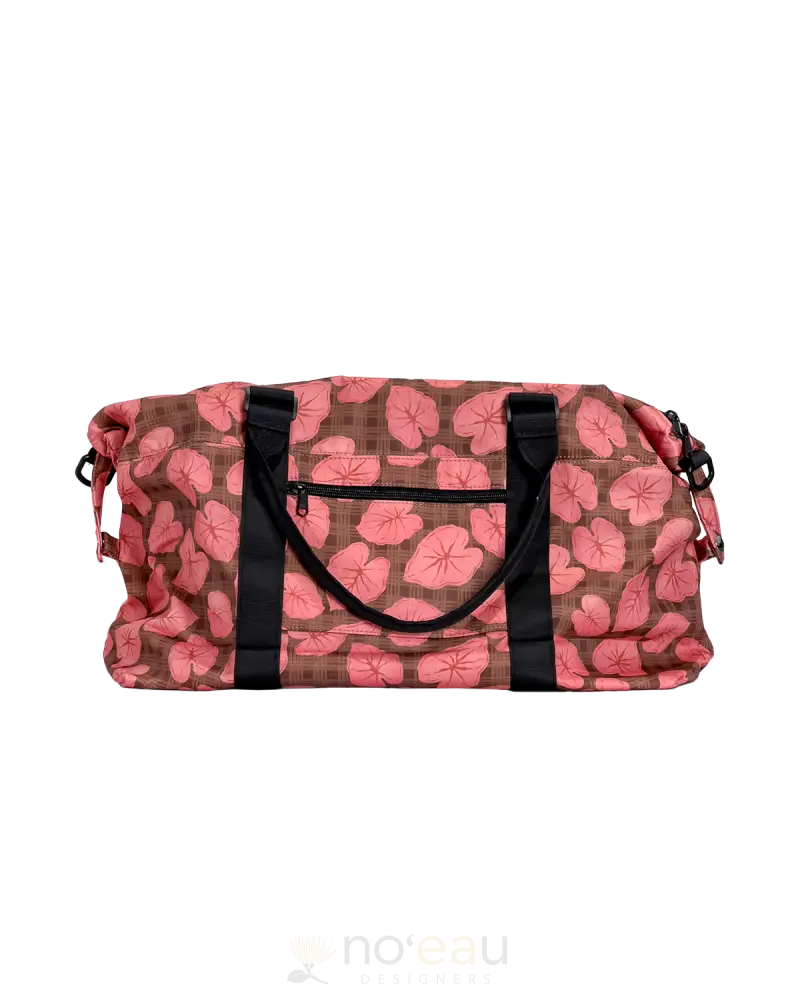 THE KEIKI DEPT - Pink Palaka Kalo Mea Collection DUFFLE ACCESSORIES