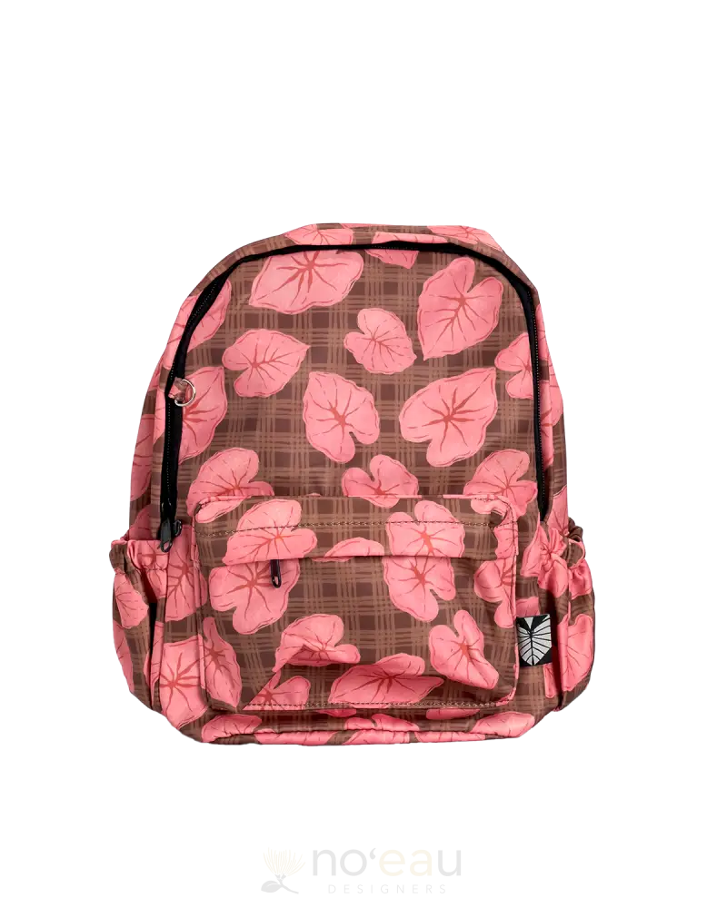 THE KEIKI DEPT - Pink Palaka Kalo Mea Collection MINI BACKPACK ACCESSORIES