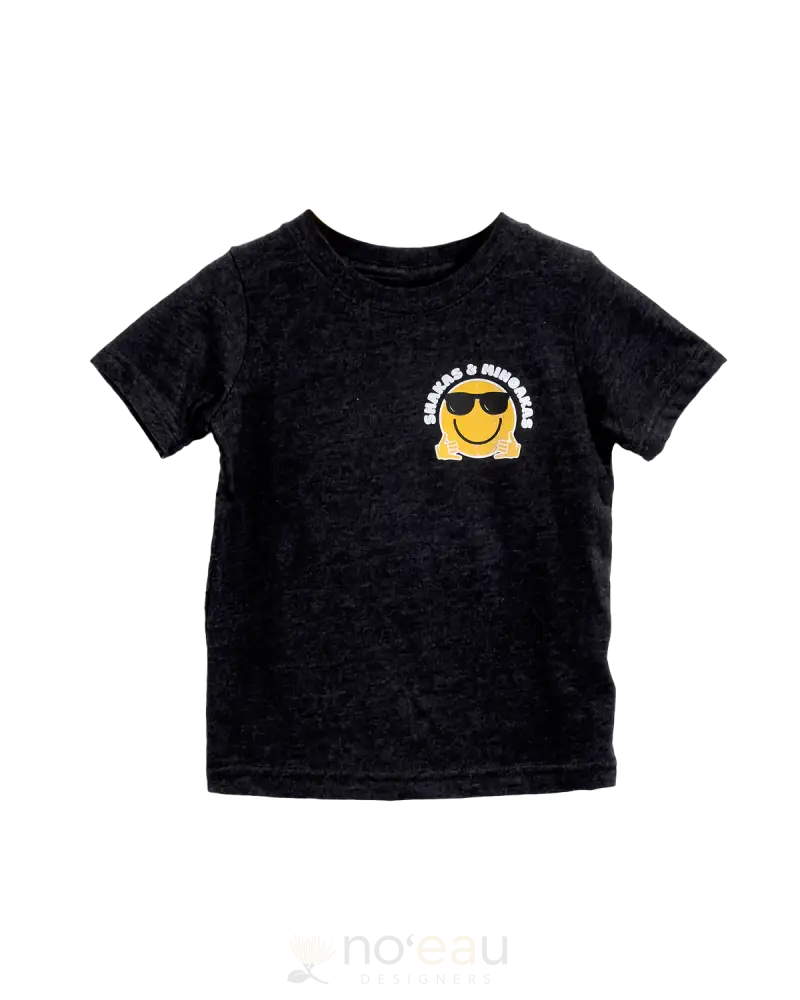 The Keiki Dept - Shakas + Minoakas Keiki Tees Smoke / 2T Kid’s Clothing