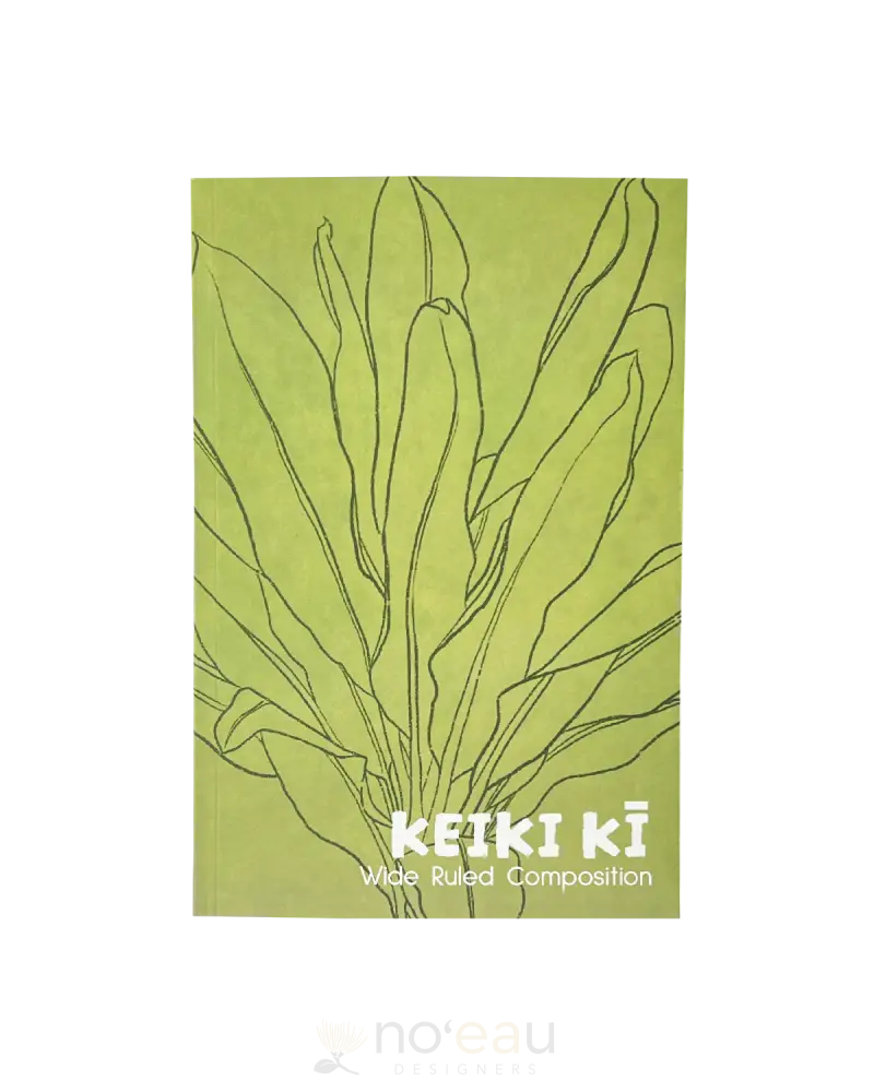 Waipuilani - Assorted Keiki Notebooks Keiki Ki Green Stationery