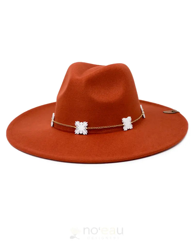 Welo Creations - Assorted Hawaiian Quilt Hat Jewelry White Accessories