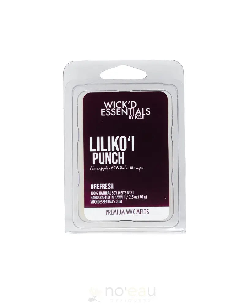 WICK'D ESSENTIALS - Lilikoi Punch Wax Melts - Noʻeau Designers